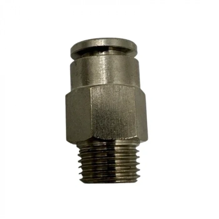 Metal Düz Yağlama Rekoru 4mm - M8x1