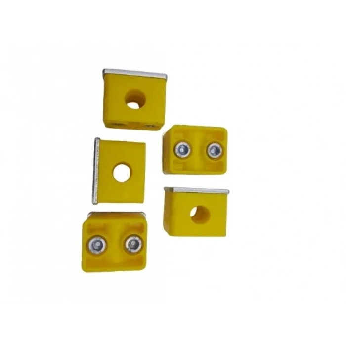 Tek Lama Çift Vida Hidrolik Boru Kelepçesi 6mm