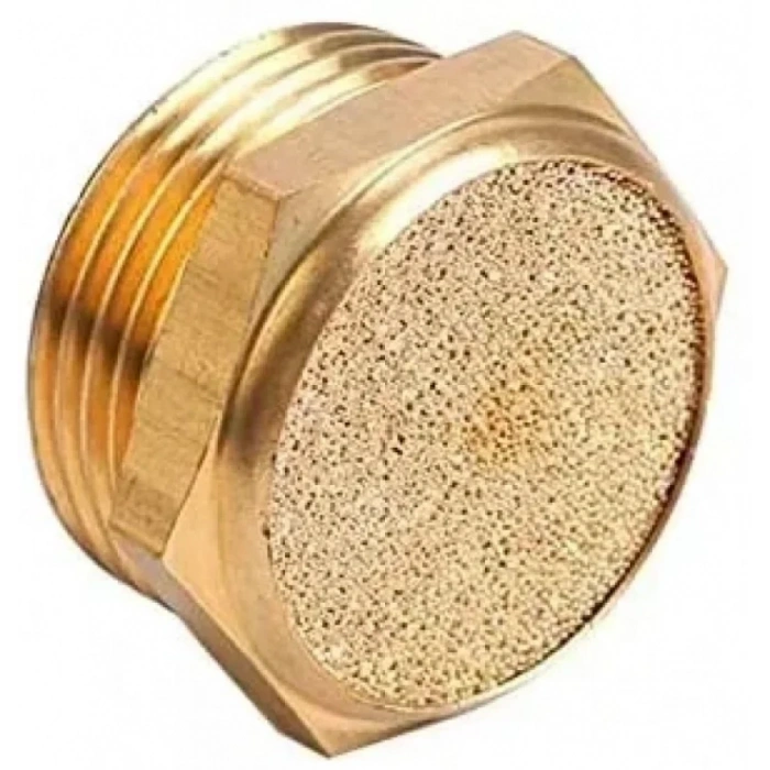 Sinter Bronz Susturucu Kısa Tip 3/8