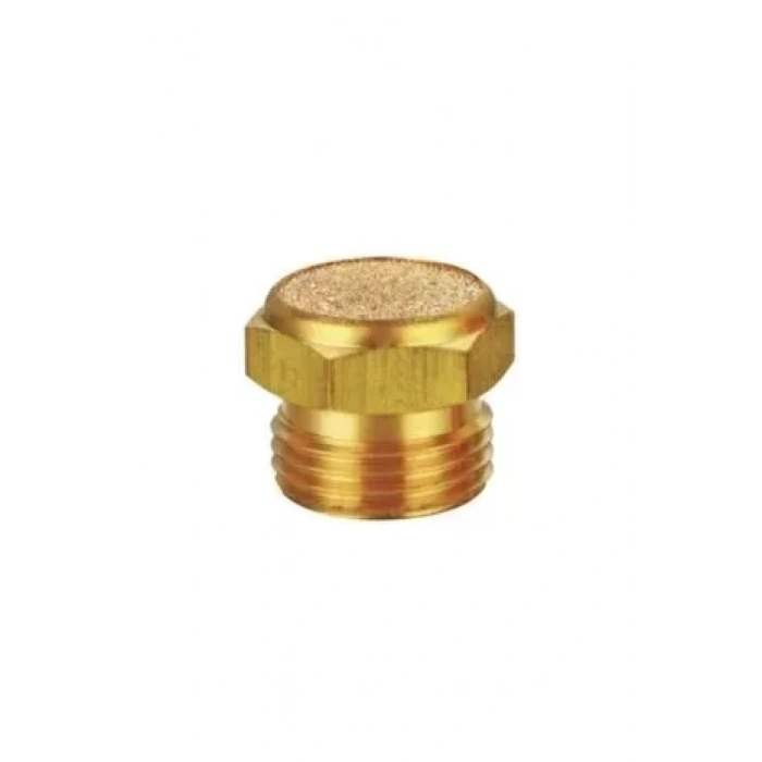 Sinter Bronz Susturucu Kısa Tip 1/8