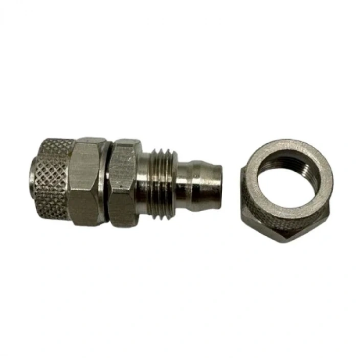 Metal Somun Sıkmalı Nipel 6x8