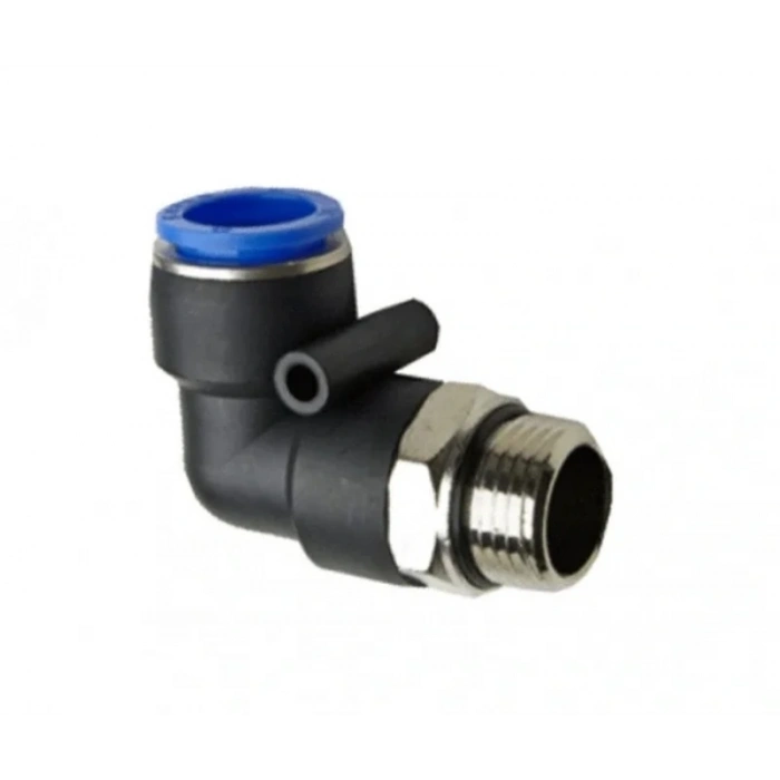 Pnömatik Dirsek Bağlantı M5 - 3mm