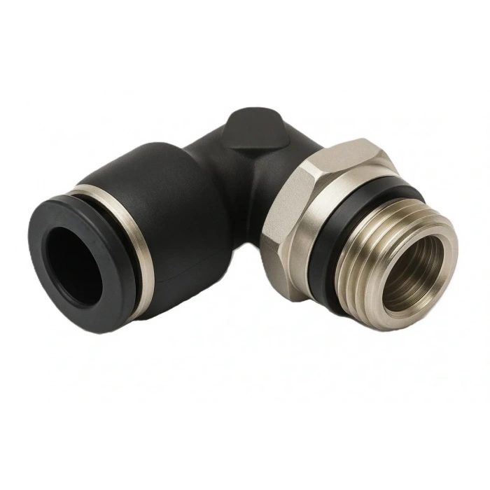 Pnömatik Dirsek Bağlantı M5 - 3mm