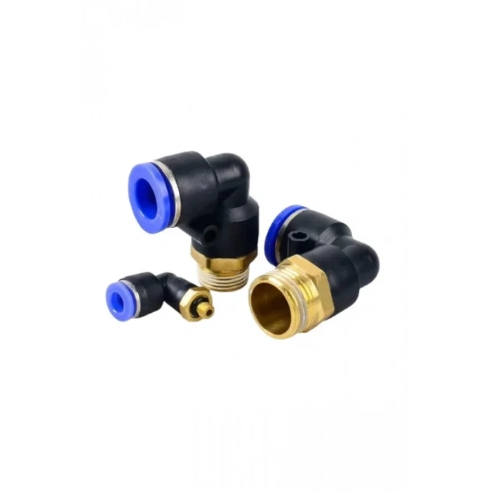 Pnömatik Dirsek Bağlantı M5 - 3mm