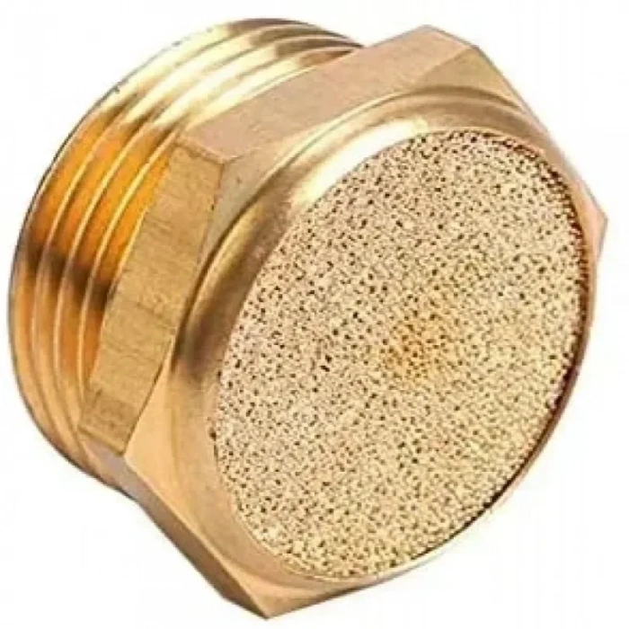 Sinter Bronz Susturucu Kısa Tip 1 1/4