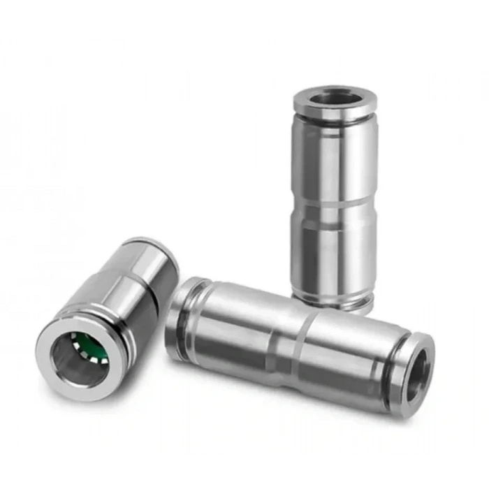 Metal Düz Nipel Bağlantı 6mm