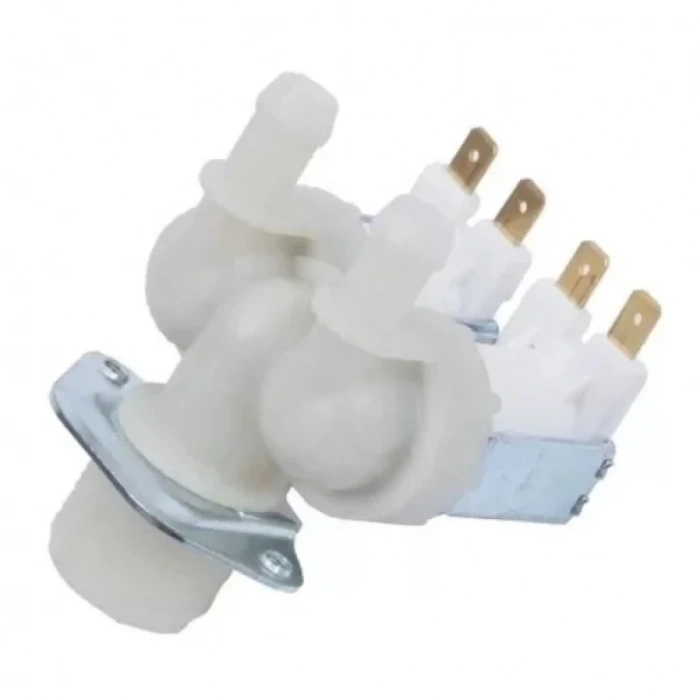 Solenoid Ventil Vana İkili Düz N.K. 3/4 - 10.5mm 12 / 24 / 220 Ac / Dc