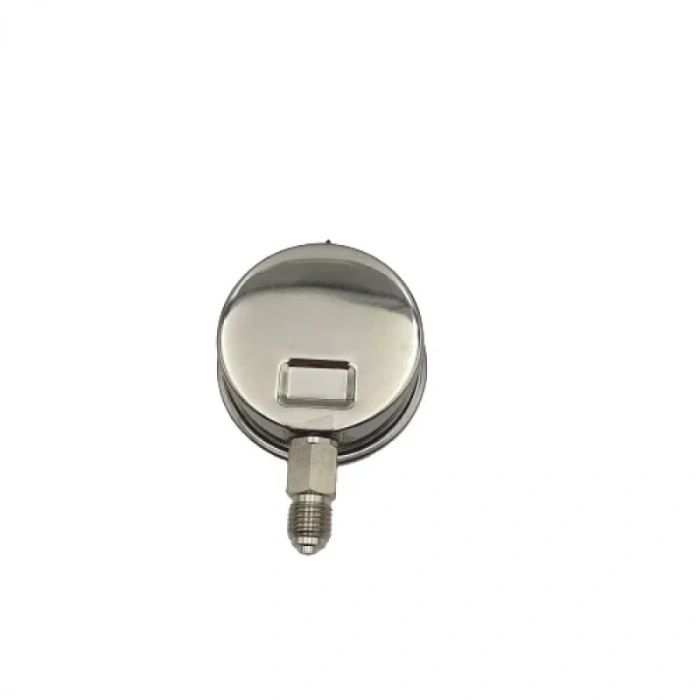 Vakummetre Gliserinli Alttan Çıkışlı Q63 - 0 - 1 - 760 Bar 1/4