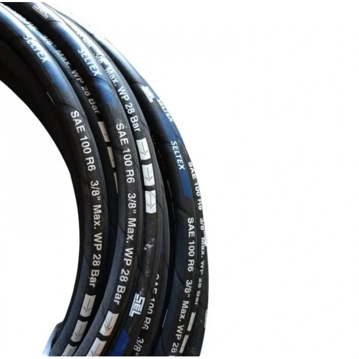 Hidrolik Tekstil Örgülü Hortum R6 - 4.8mm 3/16