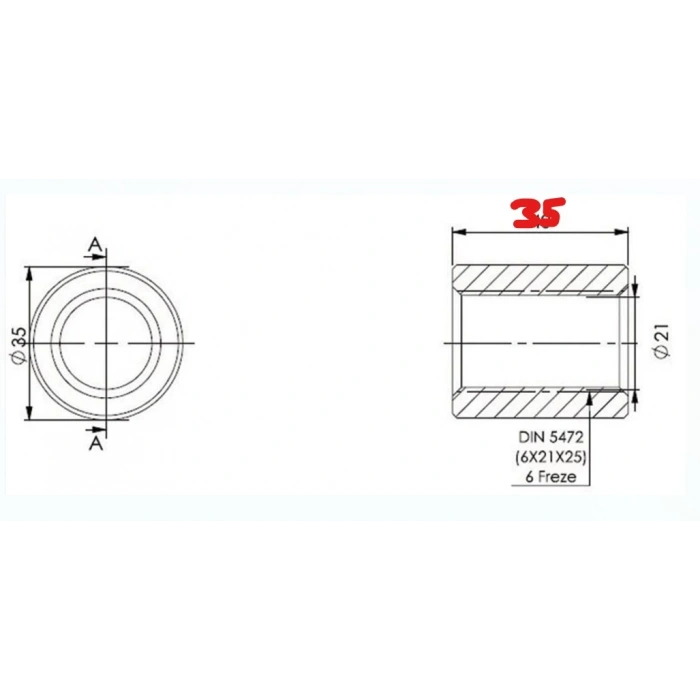 6X6 POMPA FREZE KAPLİN