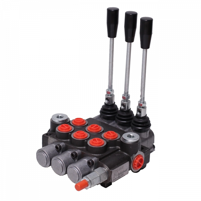 Hidrolik Kumanda Kolu Mono Blok Üçlü 80 Lt - 1/2