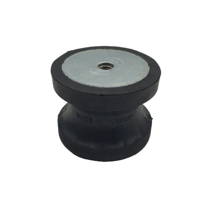 Kauçuk Pullu Makaralı Takoz ATC Tipi M12x1.5 - 80x60