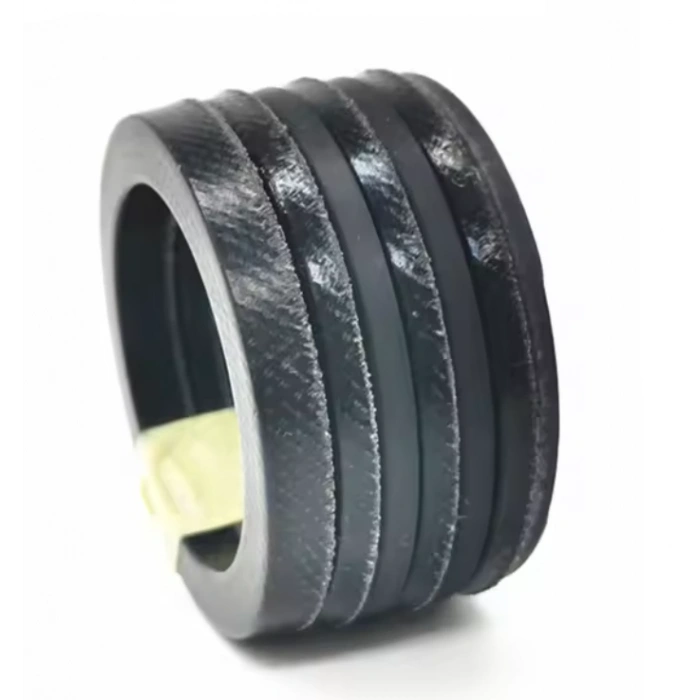 Boğaz Keçesi Packing K01 Nbr / Bezli Nbr 125x150x46