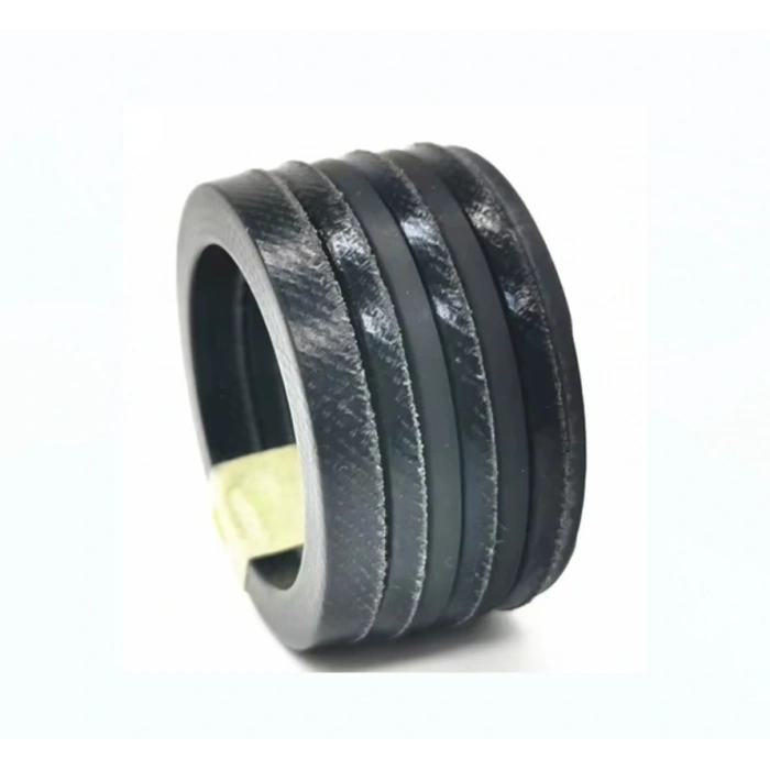 Boğaz Keçesi Packing K01 Nbr / Bezli Nbr 125x150x46