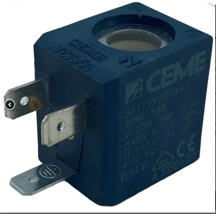 Ceme Pnömatik Valf Ventil Bobini 10mm - 12/24/110/220V Ac/Dc