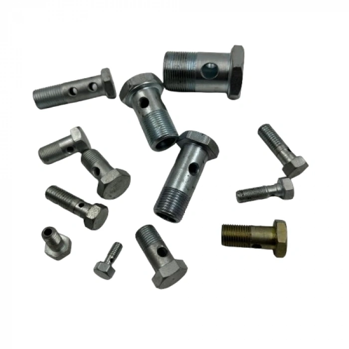 Delikli Mazot Civatası Uzun M8x1