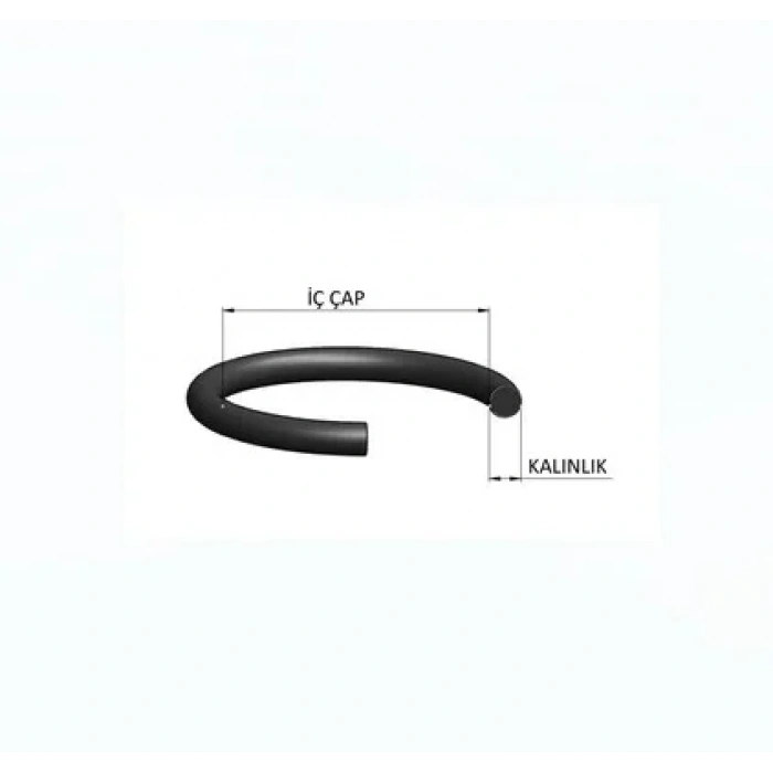 Fkm Viton 75 Shore Oring K0 - 4x45