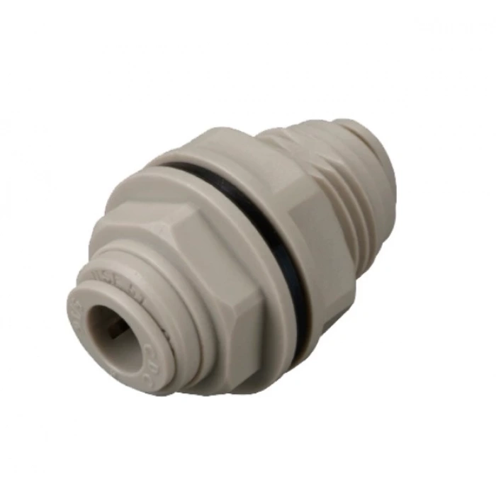 Gıda Rekoru Perde Geçişli Nipel 9.52mm - 3/8