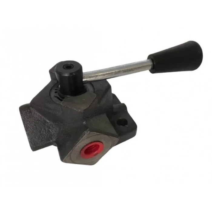 Hidrolik Döküm Gövde Küresel Vana 3 Yollu 3/8