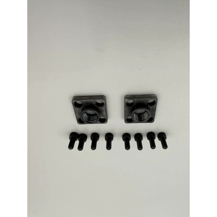 Hidrolik Pompa Düz Adaptörü M6 - 25x25 - 1/4