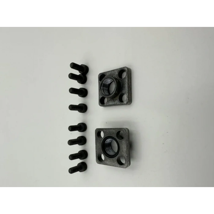 Hidrolik Pompa Düz Adaptörü M6 - 25x25 - 1/4