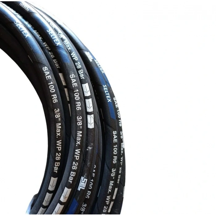 Hidrolik Tekstil Örgülü Hortum R6 - 22mm 7/8