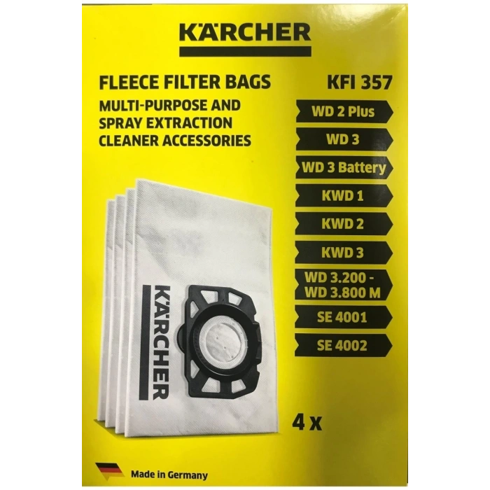 Karcher WD3 Islak Kuru Elektrikli Süpürge Toz Torbası