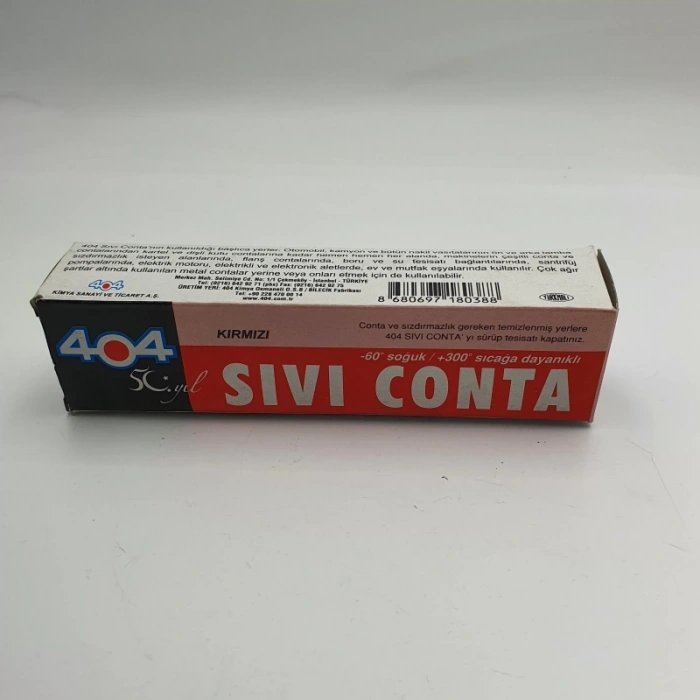 Kırmızı Sıvı Conta 80 Gr