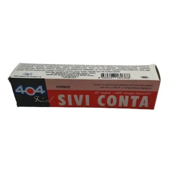 Kırmızı Sıvı Conta 80 Gr