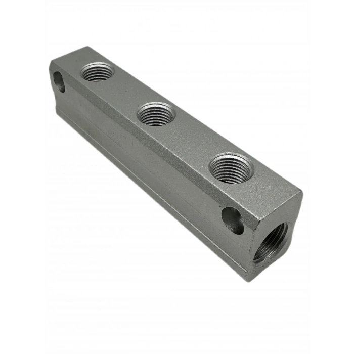 Kollektör Dağıtıcı Blok 3 Çıkışlı - 1/4