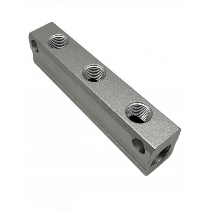 Kollektör Dağıtıcı Blok 3 Çıkışlı - 1/4