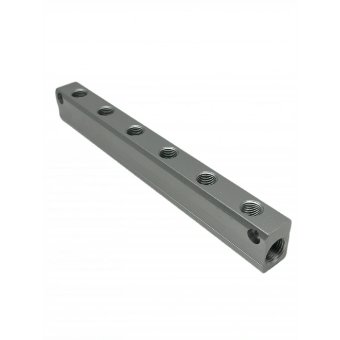 Kollektör Dağıtıcı Blok 6 Çıkışlı - 1/4