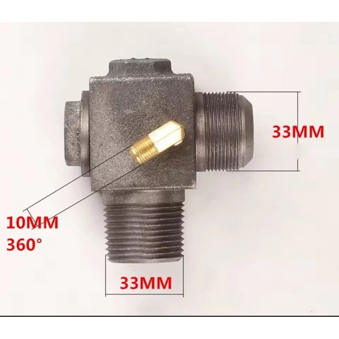 Kompresör Çekvalf Döküm 1 - 33mm - 10mm
