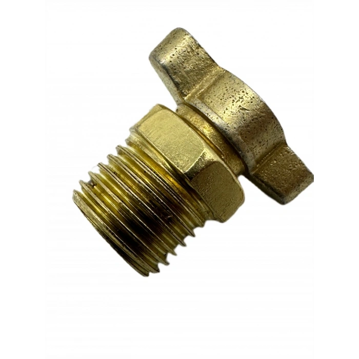 Kompresör Su Tahliye Vanası Kelebek Tip 25 - 50Lt - 1/4