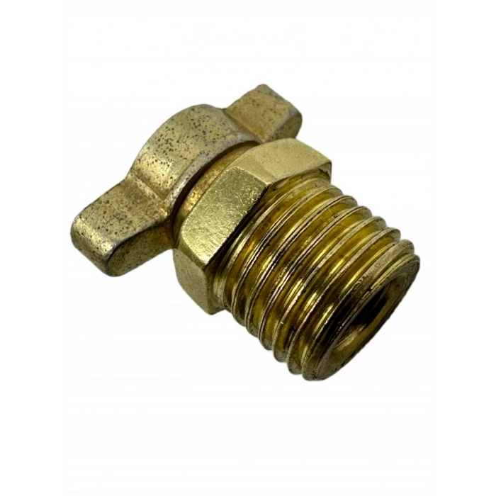 Kompresör Su Tahliye Vanası Kelebek Tip 25 - 50Lt - 1/4