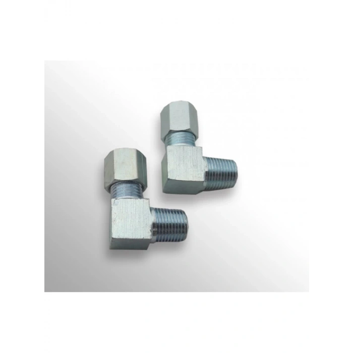 Çelik Yüksüklü Dirsek 6mm LL - M6