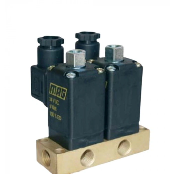 MAG VALF BV 1/4 - 3/2 12 DC 24 DC 220V İKİLİ