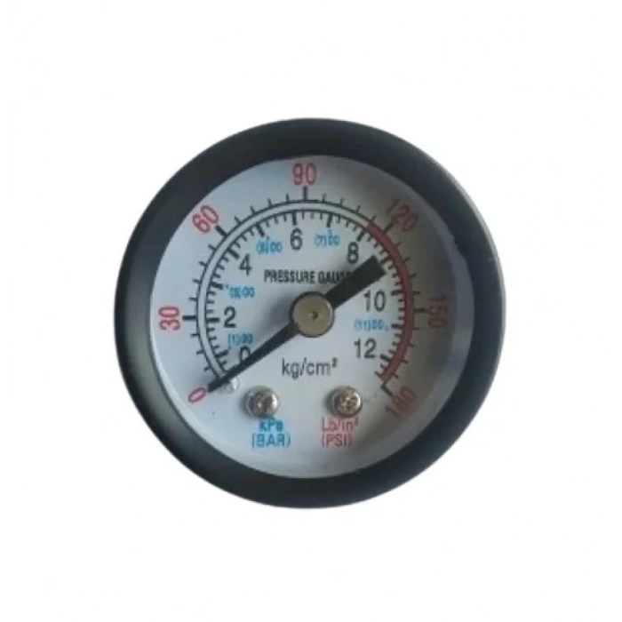 Manometre Arkadan Çıkışlı Kuru Tip Q50 - 0 - 12 Bar 1/4