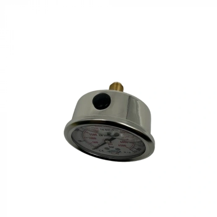 Manometre Gliserinli Arka Çıkışlı Q63 - 0 - 315 Bar 1/4