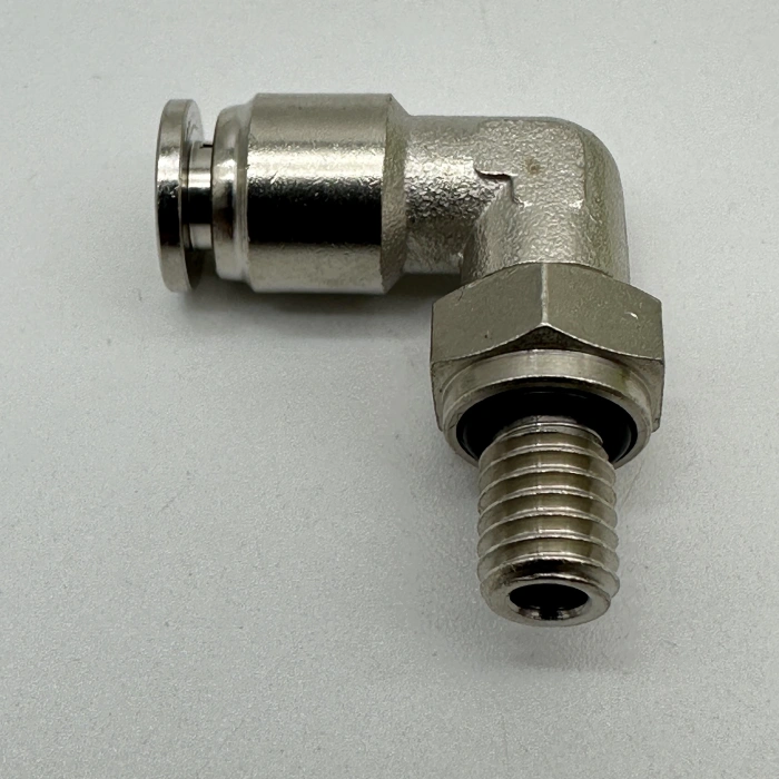 Metal Dirsek Yağlama Uzun 4mm - M6x1