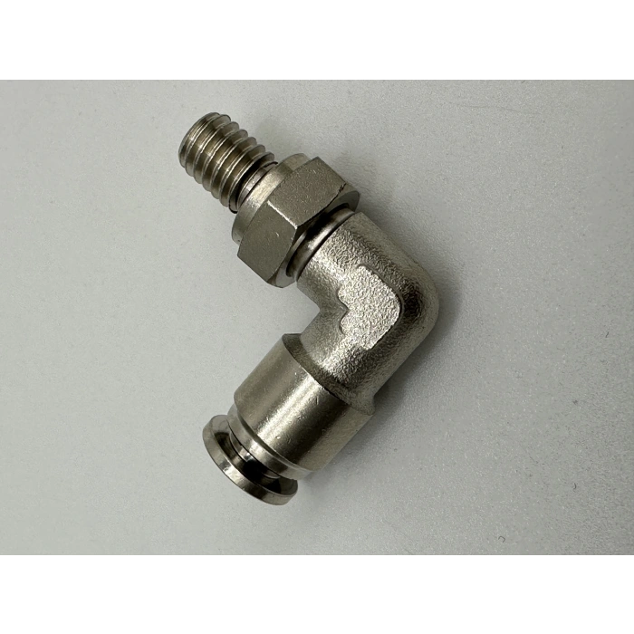 Metal Dirsek Yağlama Uzun 4mm - M6x1