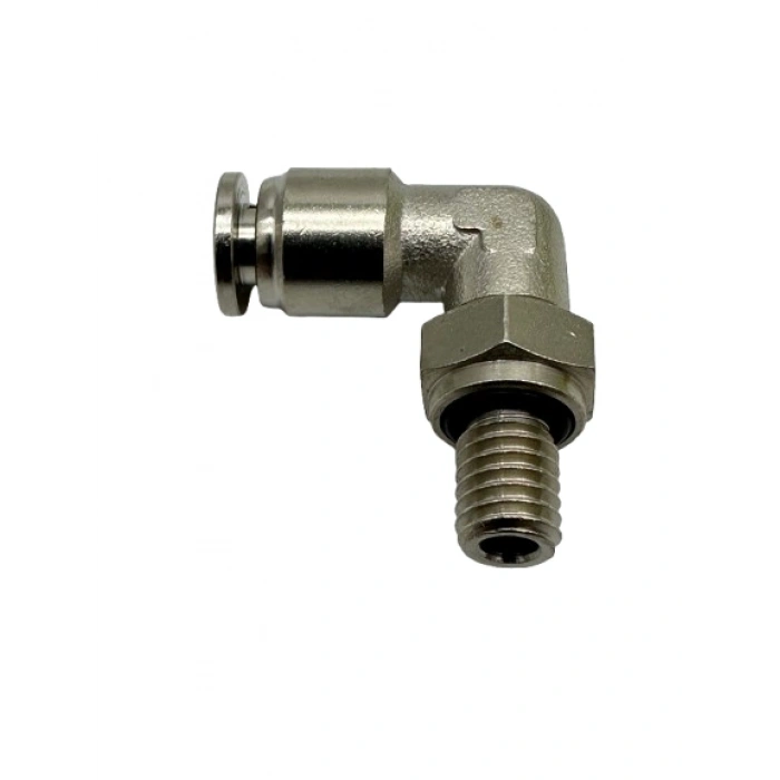 Metal Dirsek Yağlama Uzun 4mm - M6x1