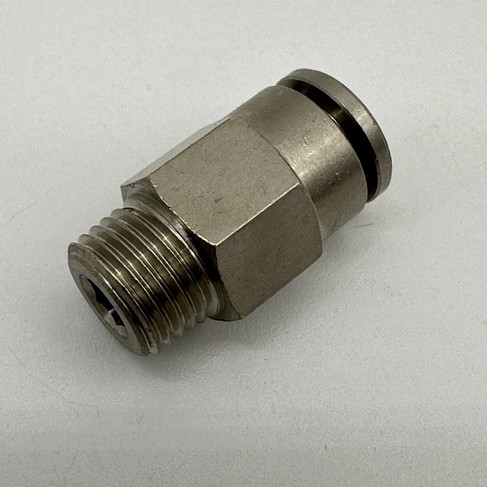 Metal Düz Yağlama Rekoru 4mm - M10x1