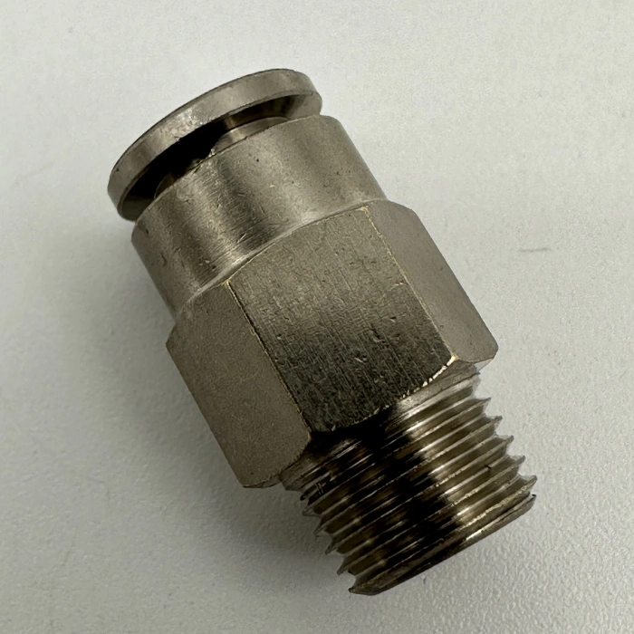 Metal Düz Yağlama Rekoru 4mm - M6x1