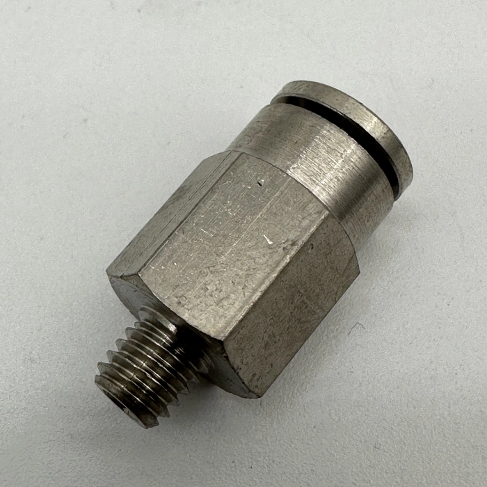 Metal Düz Yağlama Rekoru 6mm - M10x1