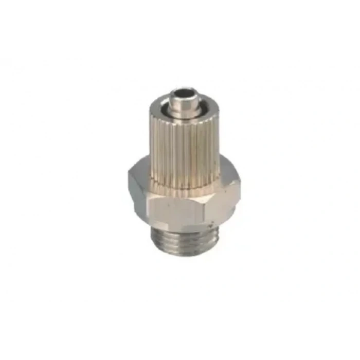 Metal Mini Somun Sıkmalı Düz Rekor 1.5x3mm - M5