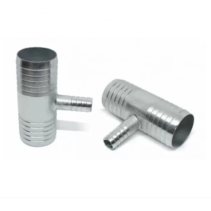 Metal Orantılı Hortum Te Eki Bağlantısı 16mm - 8mm - 16mm