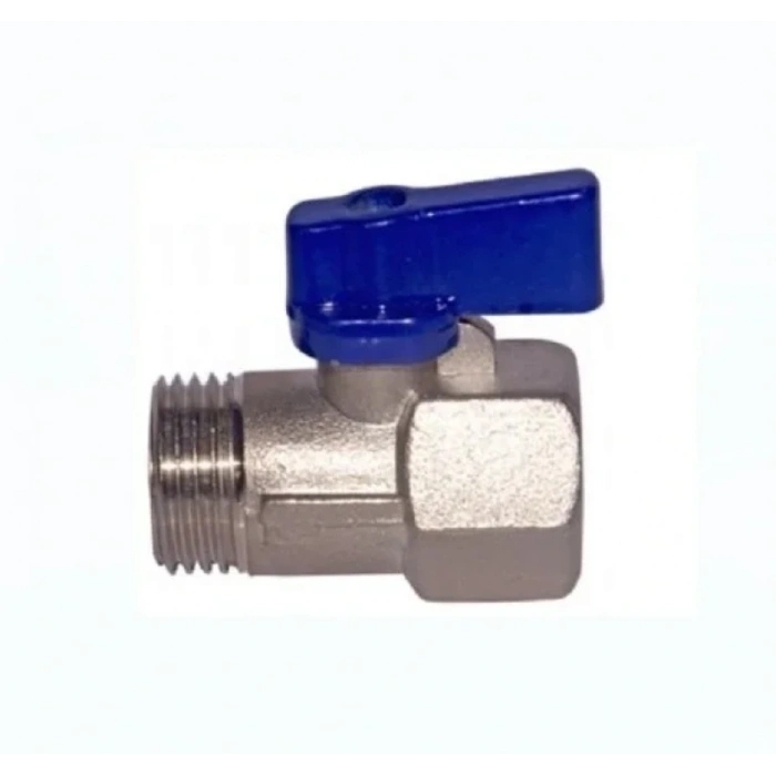 Mini Küresel Vana Erkek Dişi Mavi 3/8