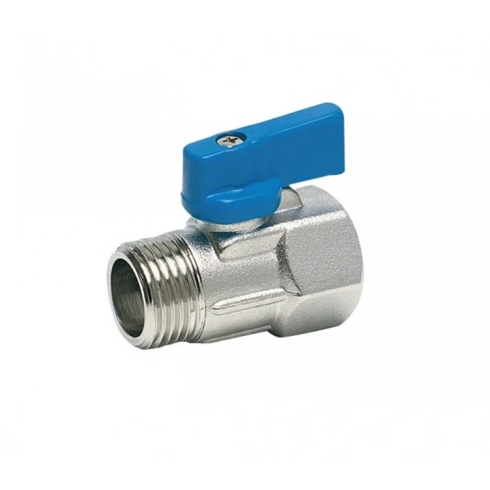 Mini Küresel Vana Erkek Dişi Mavi 3/8