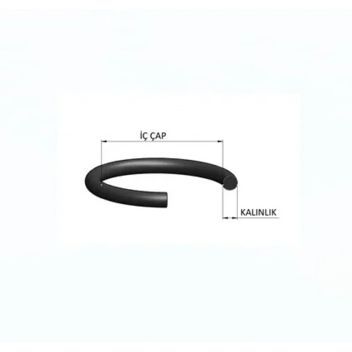 Nbr Nitril 70 Shore Oring K0 - 2x6